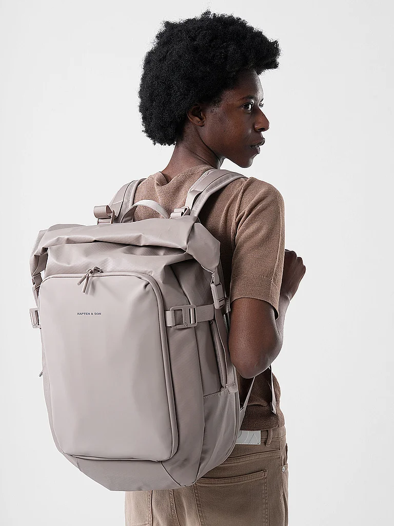 KAPTEN & SON Sac à dos LISBON, extensible rose